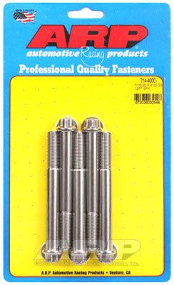 714-4000, ARP 714-4000 SAE Bolt Kit 7/16-20 x 4.000 12pt SS bolts في الإمارات العربية المتحدة, دبي. Condition - new. Price 320 AED. Photo, seller contacts | AUTO.AE