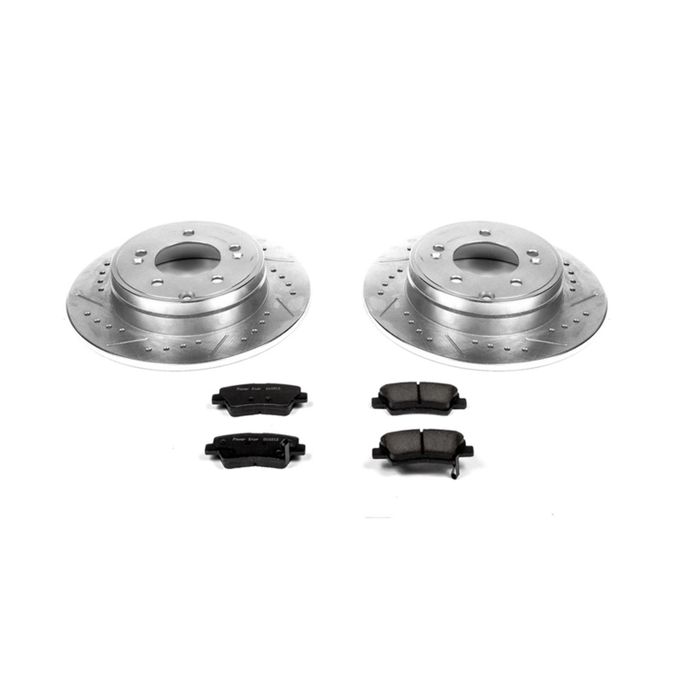 PWR-K5381, PowerStop Z23 Evolution Sport Brake Upgrade Kits for 2012-2017 AZERA, 2011-2016 OPTIMA, 2011-2015 SONATA - K5381 في الإمارات العربية المتحدة, دبي. Condition - new. Price 730 AED. Photo, seller contacts | AUTO.AE