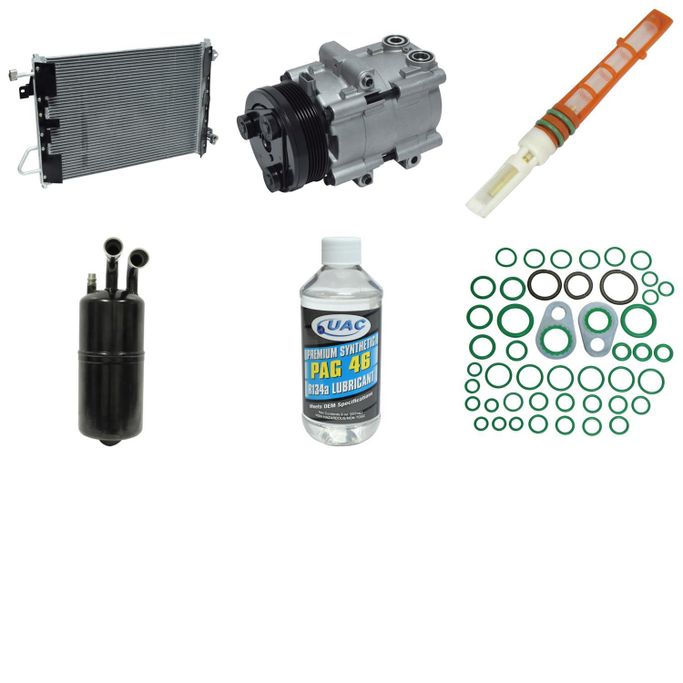 UAC-KT1394A, Universal Air Conditioner Compressor Kits for 2005-2006 MUSTANG - KT 1394A in UAE, Dubai. Condition - new. Price 1,230 AED. Photo, seller contacts | AUTO.AE