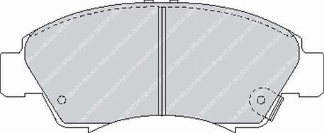 FCP777H, FERODO FCP777H Front Brake Pads DS2500 for HONDA Civic V في الإمارات العربية المتحدة, دبي. Condition - new. Price ⁦1,110 AED⁩. Photo, seller contacts | AUTO.AE
