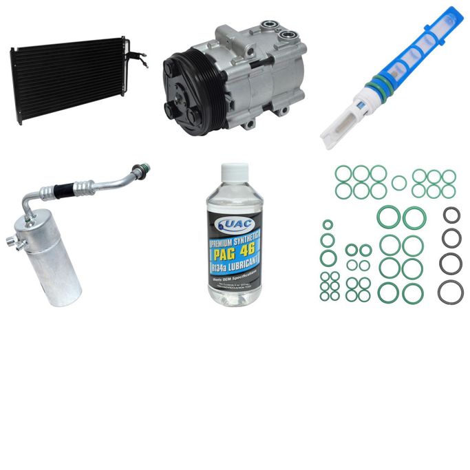 UAC-KT1582A, Universal Air Conditioner Compressor Kits for 1997-1998 F-150 - KT 1582A в ОАЭ, Дубай. Состояние - новое. Цена ⁦1 350 AED⁩. Фото, контакты продавца | AUTO.AE