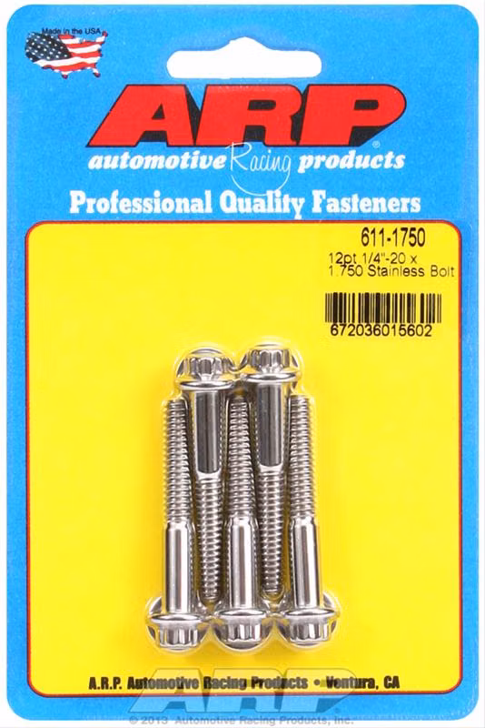 ARP-611-1750, ARP Stainless Steel Bolts 611-1750 в ОАЭ, Дубай. Состояние - новое. Цена ⁦80 AED⁩. Фото, контакты продавца | AUTO.AE