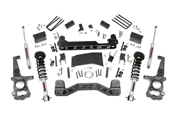 ROU-55531, Rough Country N3 Suspension Lift Kits for 2015-2020 F-150 - 55531 в ОАЭ, Дубай. Состояние - новое. Цена ⁦6 930 AED⁩. Фото, контакты продавца | AUTO.AE