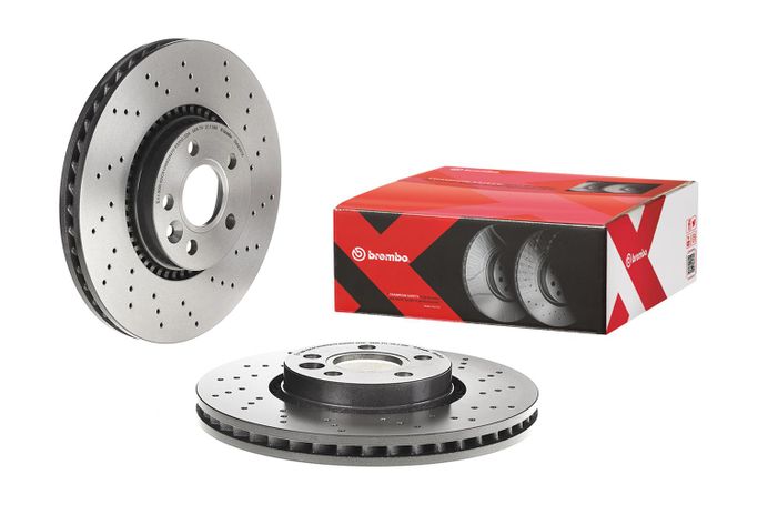 BBO-09-A426-1X, Brembo Xtra Drilled Performance Rotors 09.A426.1X in UAE, Dubai. Condition - new. Price 630 AED. Photo, seller contacts | AUTO.AE