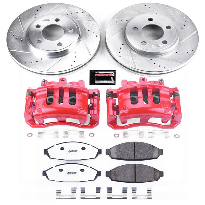PWR-KC1364-26, PowerStop Z26 Street Warrior Brake Upgrade Kits with Calipers KC1364-26 в ОАЭ, Дубай. Состояние - новое. Цена ⁦2 810 AED⁩. Фото, контакты продавца | AUTO.AE
