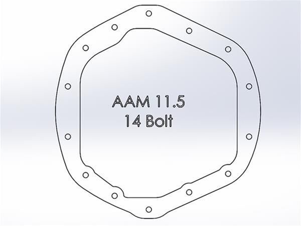 AFE-46-70392, aFe Pro Series 14 Bolt AAM 11.5 Inch  Differential Cover 46-70392 in UAE, Dubai. Condition - new. Price ⁦1,680 AED⁩. Photo, seller contacts | AUTO.AE