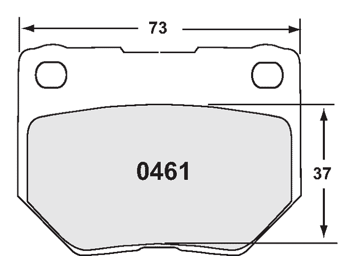 0461.11.16.44, PFC 0461.11.16.44 Rear Brake Pads for SUBARU Impreza WRX 1999-2001 Gp.N / NISSAN 300ZX (Z32) (11 Compound, 16mm) в ОАЭ, Дубай. Состояние - новое. Цена ⁦1 140 AED⁩. Фото, контакты продавца | AUTO.AE