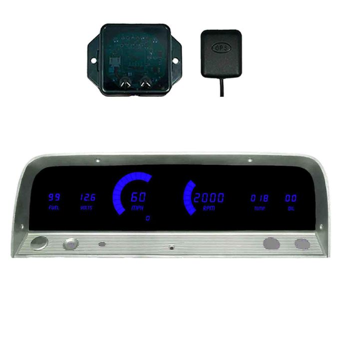 IZL-DP6002BS9020, Intellitronix 1964-1966 GM/Chevy Truck Digital Direct-Fit Gauge Clusters DP6002B-S9020 в ОАЭ, Дубай. Состояние - новое. Цена ⁦2 850 AED⁩. Фото, контакты продавца | AUTO.AE