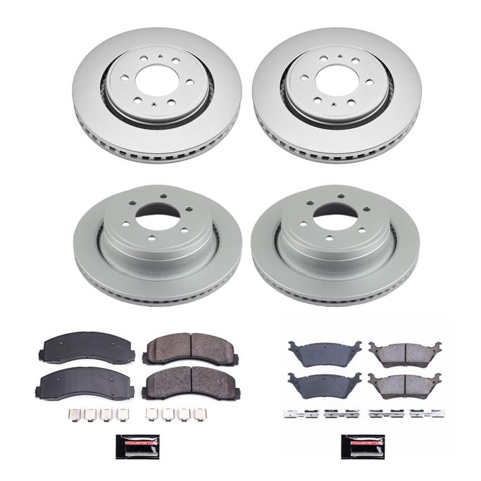 PWR-CRK6268, PowerStop Z17 Evolution Plus GEOMET Coated Brake Kits for 2012-2018 F-150 - CRK6268 في الإمارات العربية المتحدة, دبي. Condition - new. Price 2,530 AED. Photo, seller contacts | AUTO.AE