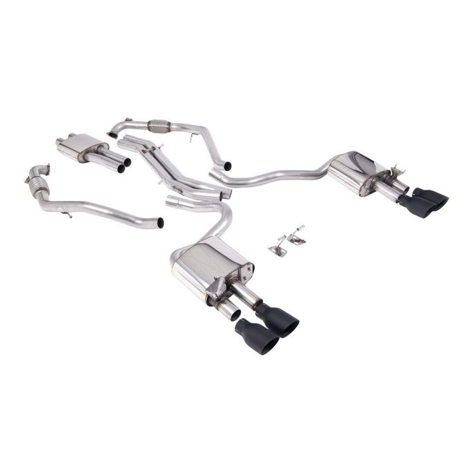 SSXAU1121, MILLTEK SSXAU1121 Cat-Back Exhaust, 2.5" (Cerakote Black GT-100 Trims) for AUDI S5 (B9) 2017- в ОАЭ, Дубай. Состояние - новое. Цена ⁦17 350 AED⁩. Фото, контакты продавца | AUTO.AE