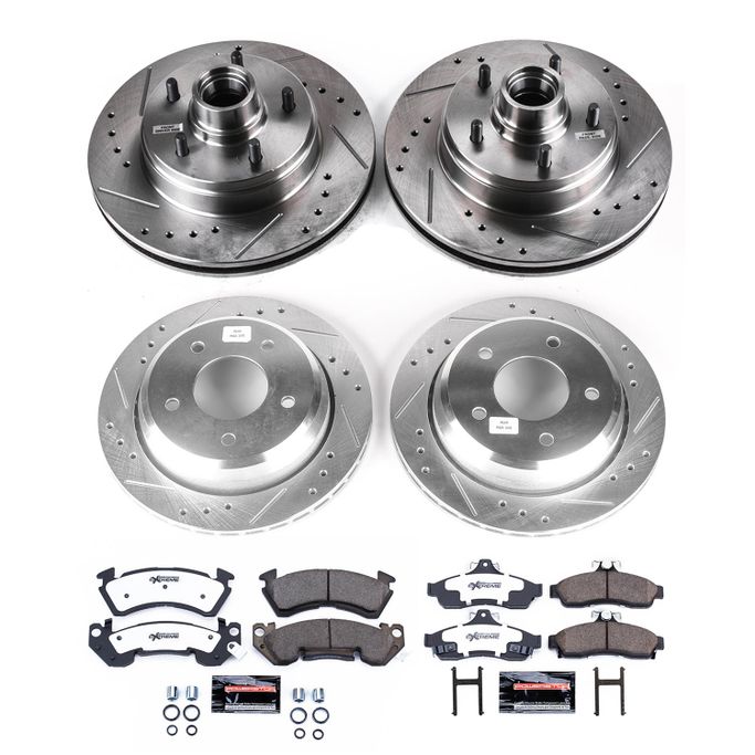 PWR-K4338-26, PowerStop Z26 Street Warrior Brake Upgrade Kits for 1994-1996 IMPALA - K4338-26 في الإمارات العربية المتحدة, دبي. Condition - new. Price ⁦2,800 AED⁩. Photo, seller contacts | AUTO.AE