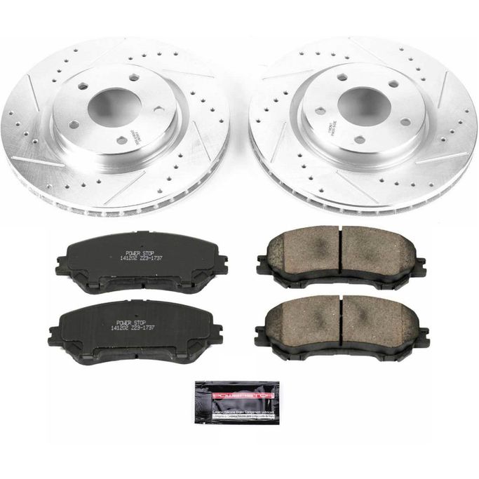 PWR-K7036, PowerStop Z23 Evolution Sport Brake Upgrade Kits for 2014-2020 ROGUE, 2017-2022 ROGUE SPORT - K7036 in UAE, Dubai. Condition - new. Price ⁦960 AED⁩. Photo, seller contacts | AUTO.AE