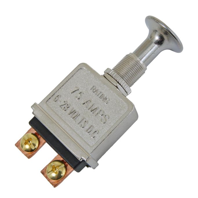 SUM-830878, Summit Racing™ 75 Amp Universal Chrome Push-Pull Switch w/Screw Terminals SUM-830878 в ОАЭ, Дубай. Состояние - новое. Цена ⁦70 AED⁩. Фото, контакты продавца | AUTO.AE