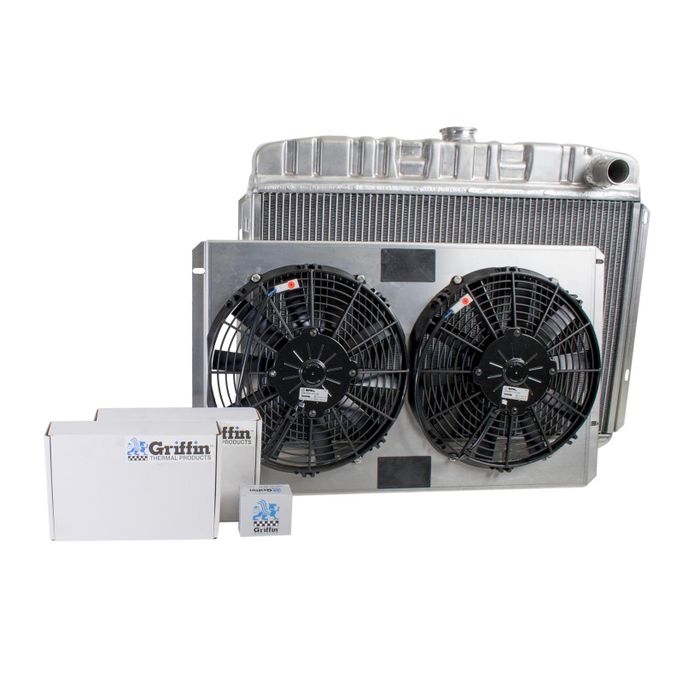 GRI-CU-00039, Griffin Exact Fit Radiator Combos for 1968-1970 COUGAR, MUSTANG - CU-00039 في الإمارات العربية المتحدة, دبي. Condition - new. Price 6,140 AED. Photo, seller contacts | AUTO.AE
