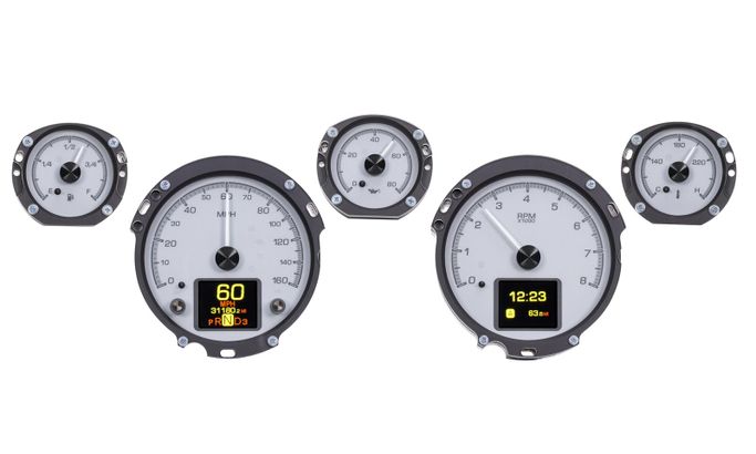 DAK-HDX67FMUSS, Dakota Digital HDX Direct-Fit Analog Gauge Systems for 1967-1968 MUSTANG - HDX-67F-MUS-S in UAE, Dubai. Condition - new. Price ⁦7,380 AED⁩. Photo, seller contacts | AUTO.AE
