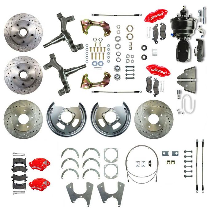RSD-AFXDC25DZY, The Right Stuff Performance Series Front and Rear Disc Brake Conversion Kits for 1969 CAMARO, 1968-1969 FIREBIRD, 1969-1974 NOVA - AFXDC25DZY in UAE, Dubai. Condition - new. Price 11,740 AED. Photo, seller contacts | AUTO.AE