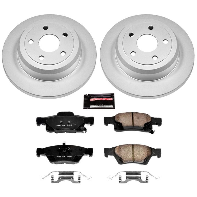 PWR-CRK5950, PowerStop Z17 Evolution Plus GEOMET Coated Brake Kits for 2011-2020 DURANGO, GRAND CHEROKEE - CRK5950 في الإمارات العربية المتحدة, دبي. Condition - new. Price 960 AED. Photo, seller contacts | AUTO.AE
