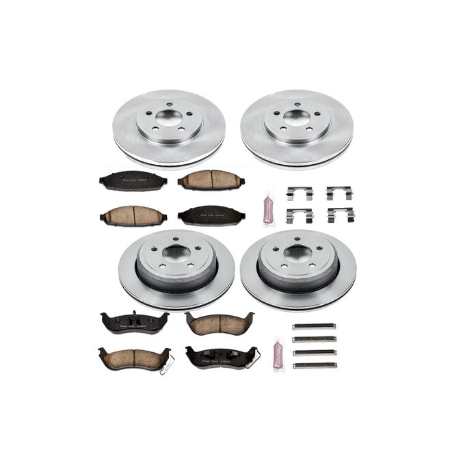 PWR-KOE1365, PowerStop Z17 Evolution Plus Stock Replacement Brake Kits for 2003-2011 CROWN VICTORIA, GRAND MARQUIS, 2003-2004 MARAUDER - KOE1365 في الإمارات العربية المتحدة, دبي. Condition - new. Price ⁦1,380 AED⁩. Photo, seller contacts | AUTO.AE