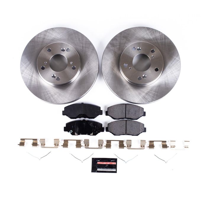 PWR-KOE1043, PowerStop Z17 Evolution Plus Stock Replacement Brake Kits KOE1043 in UAE, Dubai. Condition - new. Price 480 AED. Photo, seller contacts | AUTO.AE