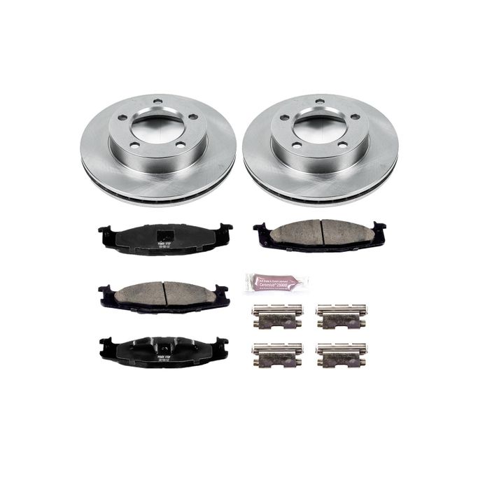 PWR-KOE5067, PowerStop Z17 Evolution Plus Stock Replacement Brake Kits for 1994-1996 BRONCO, F-150 - KOE5067 in UAE, Dubai. Condition - new. Price 720 AED. Photo, seller contacts | AUTO.AE