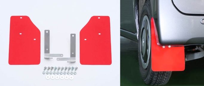 3AA 851 RR, CUSCO 3AA 851 RR Mud Flaps Rear (red) for HONDA N-VAN (JJ1) 2018- в ОАЭ, Дубай. Состояние - новое. Цена 990 AED. Фото, контакты продавца | AUTO.AE