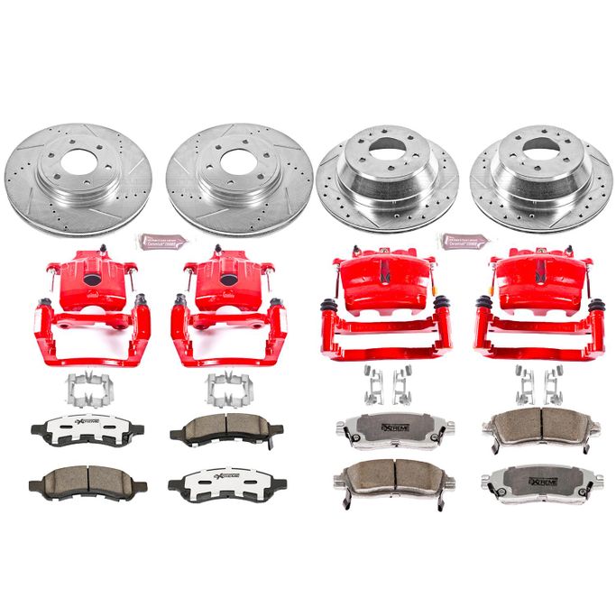 PWR-KC1454-26, PowerStop Z26 Street Warrior Brake Upgrade Kits with Calipers for 2008-2009 9-7X, 2006-2009 TRAILBLAZER - KC1454-26 in UAE, Dubai. Condition - new. Price ⁦5,390 AED⁩. Photo, seller contacts | AUTO.AE