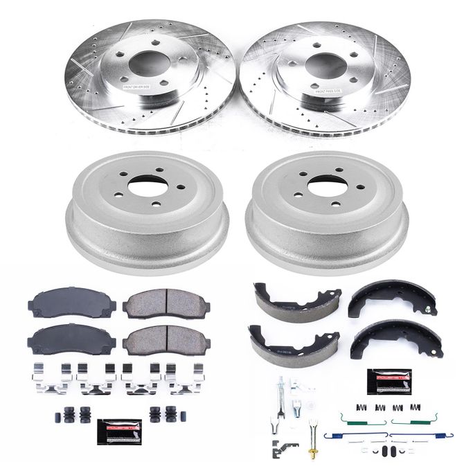 PWR-K15218DK, PowerStop Z23 Evolution Sport Disc and Drum Brake Upgrade Kits for 2005-2006 EQUINOX, 2006 TORRENT - K15218DK in UAE, Dubai. Condition - new. Price ⁦1,840 AED⁩. Photo, seller contacts | AUTO.AE