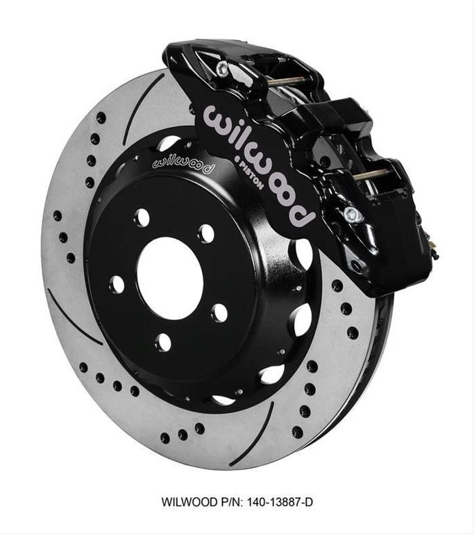 WIL-140-13887-D, Wilwood AERO6 Big Brake Front Brake Kits for 2015-2021 MUSTANG - 140-13887-D في الإمارات العربية المتحدة, دبي. Condition - new. Price ⁦13,500 AED⁩. Photo, seller contacts | AUTO.AE