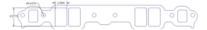 FOG-8001-1, Flatout Gaskets Intake Gaskets 8001.1 في الإمارات العربية المتحدة, دبي. Condition - new. Price 910 AED. Photo, seller contacts | AUTO.AE