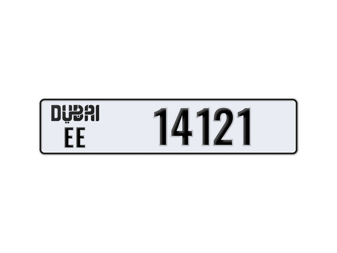 Продажа номерного знака EE 14121 в ОАЭ, Дубай. 5 знаков частная машина | AUTO.AE | Объявление #283609