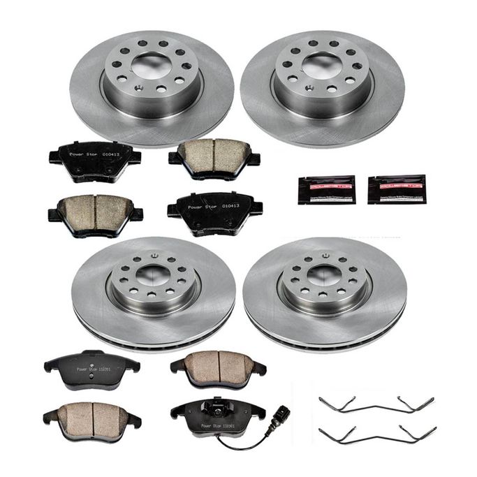 PWR-KOE5803, PowerStop Z17 Evolution Plus Stock Replacement Brake Kits for 2012-2015 PASSAT - KOE5803 في الإمارات العربية المتحدة, دبي. Condition - new. Price 1,240 AED. Photo, seller contacts | AUTO.AE