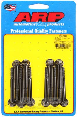 130-2003, ARP 130-2003 Intake Manifold Bolt Kit for CHEVROLET LS. GM Performance Intake. 55mm UHL. 8740. hex في الإمارات العربية المتحدة, دبي. Condition - new. Price 280 AED. Photo, seller contacts | AUTO.AE