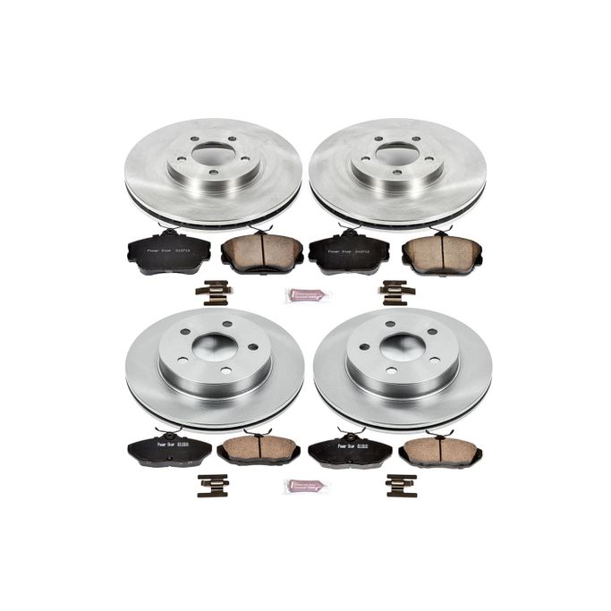 PWR-KOE1319, PowerStop Z17 Evolution Plus Stock Replacement Brake Kits for 1996-1997 COUGAR, THUNDERBIRD, 1993-1998 MARK VIII - KOE1319 في الإمارات العربية المتحدة, دبي. Condition - new. Price 1,090 AED. Photo, seller contacts | AUTO.AE