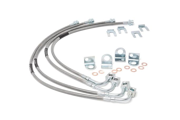 ROU-89716, Rough Country Stainless Steel Extended Brake Line Kits for 2007-2017 WRANGLER - 89716 في الإمارات العربية المتحدة, دبي. Condition - new. Price ⁦430 AED⁩. Photo, seller contacts | AUTO.AE