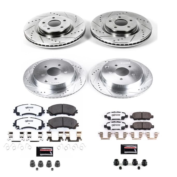 PWR-K8006-26, PowerStop Z26 Street Warrior Brake Upgrade Kits for 2014-2024 Q50, 2017-2022 Q60 - K8006-26 in UAE, Dubai. Condition - new. Price ⁦2,560 AED⁩. Photo, seller contacts | AUTO.AE