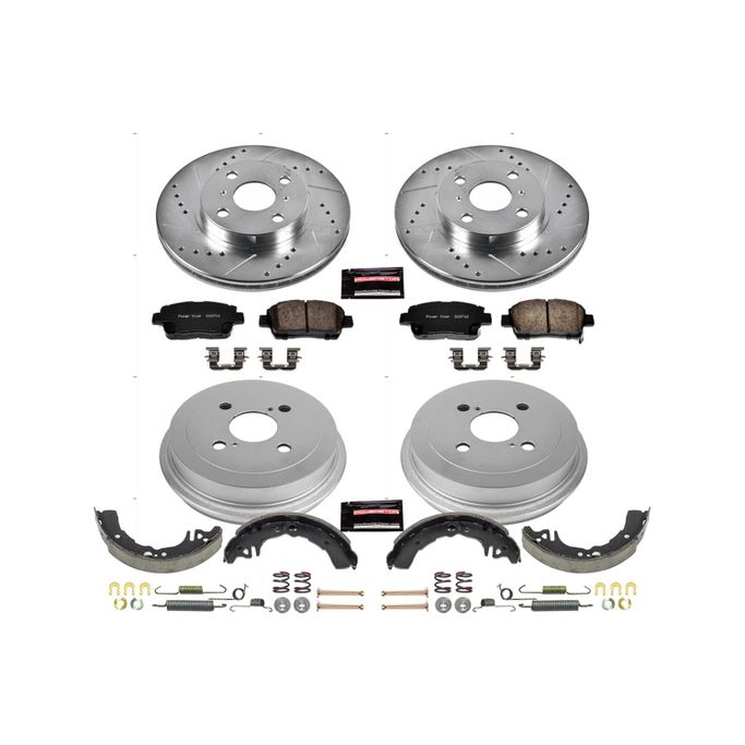 PWR-K15204DK, PowerStop Z23 Evolution Sport Disc and Drum Brake Upgrade Kits for 2001-2005 ECHO - K15204DK في الإمارات العربية المتحدة, دبي. Condition - new. Price 1,130 AED. Photo, seller contacts | AUTO.AE