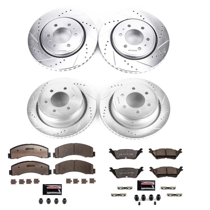 PWR-K6268-36, PowerStop Z36 Truck and Tow Brake Upgrade Kits for 2012-2018 F-150 - K6268-36 в ОАЭ, Дубай. Состояние - новое. Цена ⁦3 430 AED⁩. Фото, контакты продавца | AUTO.AE