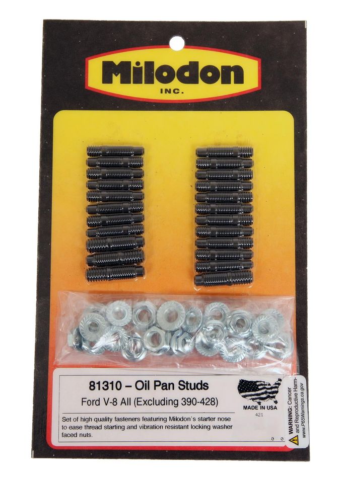 MIL-81310, Milodon Oil Pan Stud Kits 81310 in UAE, Dubai. Condition - new. Price 230 AED. Photo, seller contacts | AUTO.AE
