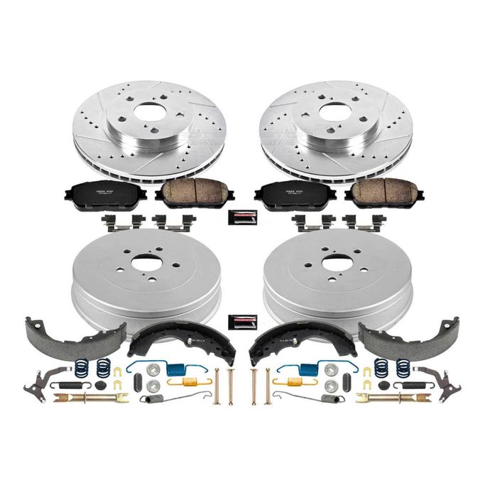 PWR-K15230DK, PowerStop Z23 Evolution Sport Disc and Drum Brake Upgrade Kits for 2004-2010 SIENNA - K15230DK في الإمارات العربية المتحدة, دبي. Condition - new. Price 2,240 AED. Photo, seller contacts | AUTO.AE