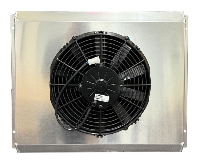FLD-SHR-021, 14 Inch 1,864 CFM Fluidyne High Performance Aluminum Radiator Shrouds with Fan SHR.021 في الإمارات العربية المتحدة, دبي. Condition - new. Price ⁦1,860 AED⁩. Photo, seller contacts | AUTO.AE