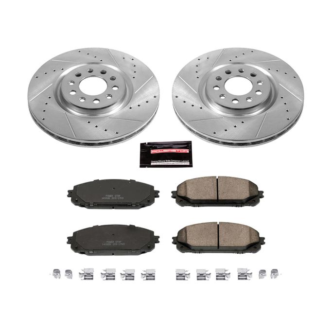 PWR-K6540, PowerStop Z23 Evolution Sport Brake Upgrade Kits for 2014-2015 CHEROKEE - K6540 in UAE, Dubai. Condition - new. Price 1,010 AED. Photo, seller contacts | AUTO.AE