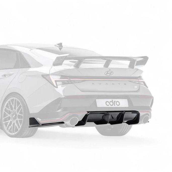 A10A41-1301, ADRO A10A41-1301 Rear Diffuser for HYUNDAI Elantra N 2024- в ОАЭ, Дубай. Состояние - новое. Цена ⁦6 840 AED⁩. Фото, контакты продавца | AUTO.AE