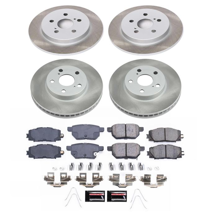 PWR-SC5871, PowerStop Z17 Evolution Plus Semi-Coated Rotor Brake Kits for 2011-2013 CT200H, 2010-2015 PRIUS, 2012-2015 PRIUS PLUG-IN - SC5871 في الإمارات العربية المتحدة, دبي. Condition - new. Price 1,040 AED. Photo, seller contacts | AUTO.AE