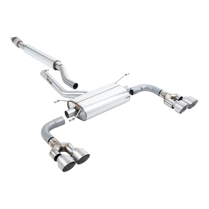 SSXTY164, MILLTEK SSXTY164 Secondary Cat-Back Exhaust, 2.5" (Brushed Titanium Tips) for TOYOTA GR86 2.4L 2022- في الإمارات العربية المتحدة, دبي. Condition - new. Price 12,760 AED. Photo, seller contacts | AUTO.AE