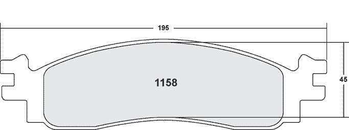 1158.22, PFC 1158.22 Front Brake Pads Z-RATED for FORD Explorer 2006-2010 в ОАЭ, Дубай. Состояние - новое. Цена ⁦640 AED⁩. Фото, контакты продавца | AUTO.AE