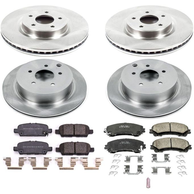 PWR-KOE8006, PowerStop Z17 Evolution Plus Stock Replacement Brake Kits for 2014-2024 Q50, 2017-2022 Q60 - KOE8006 في الإمارات العربية المتحدة, دبي. Condition - new. Price 1,390 AED. Photo, seller contacts | AUTO.AE