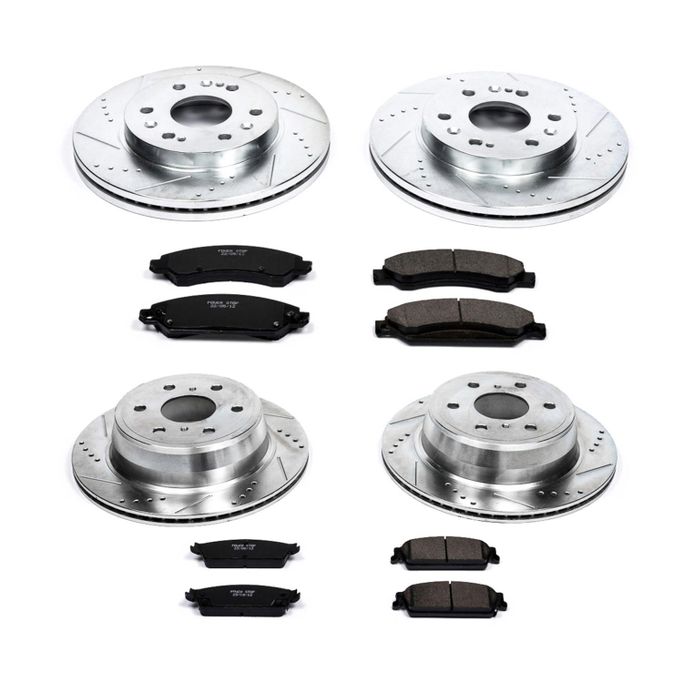 PWR-K2068, PowerStop Z23 Evolution Sport Brake Upgrade Kits K2068 в ОАЭ, Дубай. Состояние - новое. Цена 2 290 AED. Фото, контакты продавца | AUTO.AE