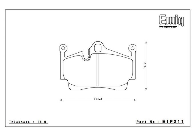 EIP211MX72, ENDLESS EIP211MX72 Rear brake pads PORSCHE CAYMAN(987) 2.7/2.9/3.4S في الإمارات العربية المتحدة, دبي. Condition - new. Price 1,170 AED. Photo, seller contacts | AUTO.AE