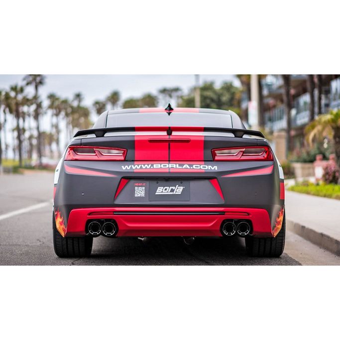 11925CF, BORLA 11925CF Axle-Back "ATAK" 2.75, 2.5" D RD RL AC 4" RD x 6.25" CHEVROLET CAMARO V8 6.2L V8 AT / MT في الإمارات العربية المتحدة, دبي. Condition - new. Price ⁦15,020 AED⁩. Photo, seller contacts | AUTO.AE