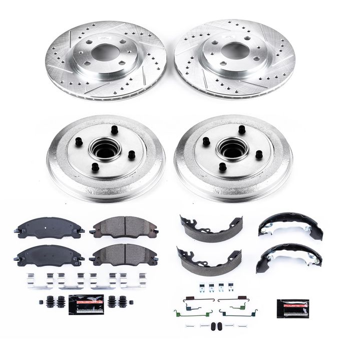 PWR-K15193DK, PowerStop Z23 Evolution Sport Disc and Drum Brake Upgrade Kits for 2008 FOCUS - K15193DK in UAE, Dubai. Condition - new. Price 2,170 AED. Photo, seller contacts | AUTO.AE